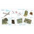 1/32 Bf 109E3/4 Coloured Interior Detail Parts for Trumpeter kits