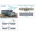 1/35 Ford G917T / v3000s 3D-Printed & Coloured Interior Decals for ICM kit