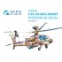 1/35 AH-64DI Saraf 3D-Printed & Coloured Interior on Decal Paper for Takom kits