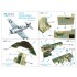 1/48 F4F-4 Wildcat Interior Details on 3D Decal for HobbyBoss kits