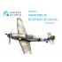 1/48 Bf 109G-10 3D-Printed & Coloured Interior on Decal Paper for Eduard kits