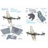 1/48 Bf 109G-10 3D-Printed & Coloured Interior on Decal Paper for Eduard kits