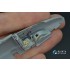 1/48 He 162 3D-Printed & Coloured Interior on Decal Paper for Dragon kits