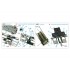 1/48 Curtiss P-40B Warhawk Interior Detail Parts for Airfix kits