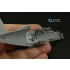 1/48 Macchi C.202 Folgore Late Interior Details on 3D Decal for Hasegawa/Eduard