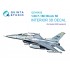 1/48 F-16D block 50 Interior Details on 3D Decal for Kinetic 2022 tool kits