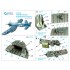 1/48 F4U-2 Corsair Coloured Interior Detail Parts for Magic Factory kits