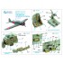 1/48 A6M2 Zero (Mitsubishi) Coloured Interior Detail Parts for Academy kits