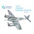 1/72 Me 410 Interior Parts (3D decal) for Italeri kits