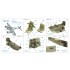 1/72 Me 410 Interior Parts (3D decal) for Italeri kits