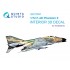 1/72 F-4D 3D-Printed & Coloured Interior on Decal Paper for FineMolds kits