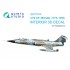 1/72 CF-104 late Interior Details on 3D Decal for Hasegawa kits