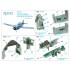 1/72 F4F-4 Wildcat Coloured Interior Detail Parts for Arma Hobby kits