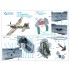 1/72 Tempest Mk.V Coloured Interior Detail Parts for Airfix kits