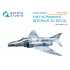 1/48 F-4C Phantom II Interior 3D Decal for Academy kits Small version w/Resin Parts