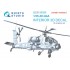 1/35 AH-64A Apache Interior Parts (3D decal) Small version for Academy kits