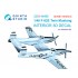 1/48 F-82E Twin Mustang Coloured Interior Detail Parts for Modelsvit kits #Small