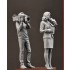 1/24 Modern Cameraman and Female Reporter (2 figures)