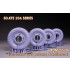 1/35 Sd.Kfz. 234 Continental Gealende Wheel Set #1