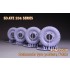 1/35 Sd.Kfz. 234 Fulda Gealende Wheel Set #2