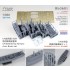 1/350 IJN Battleship Yamato class Boats set (10pcs for 1 battleship)