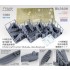 1/350 IJN Aircraft Carrier Shokaku class Boats set (12pcs for 1 carrier)