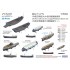 1/700 IJN Aircraft Carrier (Large/Medium) Boats set (11pcs for 1 carrier)