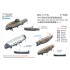 1/700 IJN Light Aircraft Carrier Boats set (6pcs for 1 carrier)