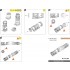 1/48 MiG-21 Detail set: Engine R-13F-300, Radar, Electronics, Tail Hydraulics