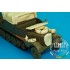 Upgrade Resin Set for 1/35 German Half-track SdKfz.11