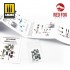 1/32 Mitsubishi A6M2b Zero Model 21 Cockpit Instrument Panels & Detail Parts for Tamiya