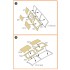 1/48 OV-10 A/D Bronko Double-sided Painting Mask for ICM kit (48300/48301) "yellow kabuki paper"