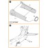 1/48 F-86A Sabre Engine Exhaust Endface for Clear Prop kits