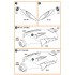 1/72 OV-1 A/B/C/D Mohawk Exhaust Set for Clear Prop kits