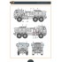 1/72 M142 HIMARS in Ukrainian Armed Forces Decal Set for Foreart/Meng/Dragon Kits