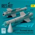 1/32 Firestreak Missiles (2pcs) for EE Lightning/ Sea Vixen/ Gloster Javelin