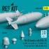 1/32 Mk.83 Bombs with BSU-35 (4pcs) for A-3B/4/6E/7, F-4C/D, F-8/14, F/A-18, F-105, AV-8B