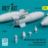 1/32 Mk.83 Bombs with BSU-85 Thermally Protected (4pcs) for F-14, F/A-18, AV-8B, S-3