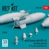 1/48 Mk.83 Bombs with BSU-85 Thermally Protected (4pcs) for F-14, F/A-18, AV-8B, S-3