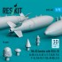 1/72 Mk.83 Bombs with BSU-35 (4pcs) for A-3B/4/6E/7, F-4C/D, F-8/14, F/A-18, F-105, AV-8B