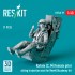 1/48 Rafale (C, M) Female Pilot Sitting in Ejection Seat for Revell/Academy kit (1pc)