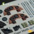 1/32 DH.81A Tiger Moth Interior 3D Decal with 3D printed parts for ICM kit