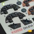 1/32 DH.81A Tiger Moth Interior 3D Decal with 3D printed parts for ICM kit