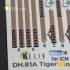 1/32 DH.81A Tiger Moth Interior 3D Decal with 3D printed parts for ICM kit