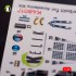 1/48 A-10C Thunderbolt Interior 3D Decals for Academy kit