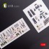 1/48 McDonnell Douglas F-4B/N Phantom II Interior 3D Decals for Academy kit 