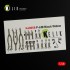 1/48 P-61B 'Black Widow' Interior 3D Decals for GWH kit