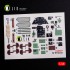 1/48 Ki-51 Sonia Interior 3D Decals for WingsyKits kit