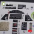 1/48 TBF-1C Interior 3D Decals for Academy Kit