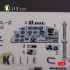 1/48 Il-2 Shturmovik Interior 3D Decals for Tamiya Kit